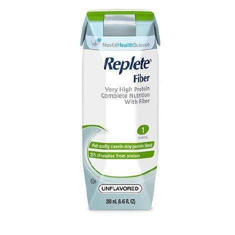 Nestle 9871616245 REPLETE FIBER UNFLAVORED 250ML 24/CS
