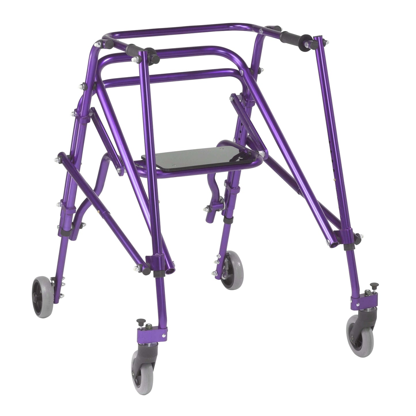 Nimbo 2G Lightweight Posterior Walker with Seat, Large, Wizard Purple