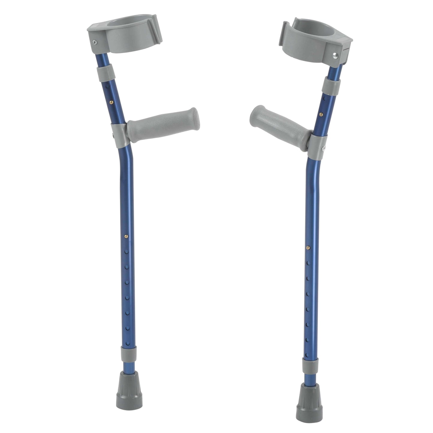 Pediatric Forearm Crutches, Medium, Knight Blue, Pair