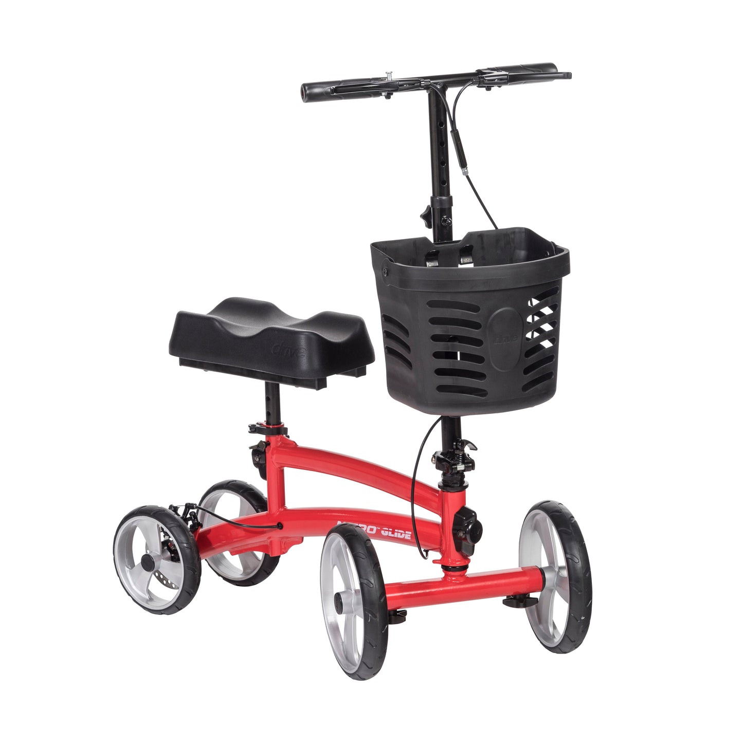 Drive Medical Nitro Glide Knee Walker, 791RD Red