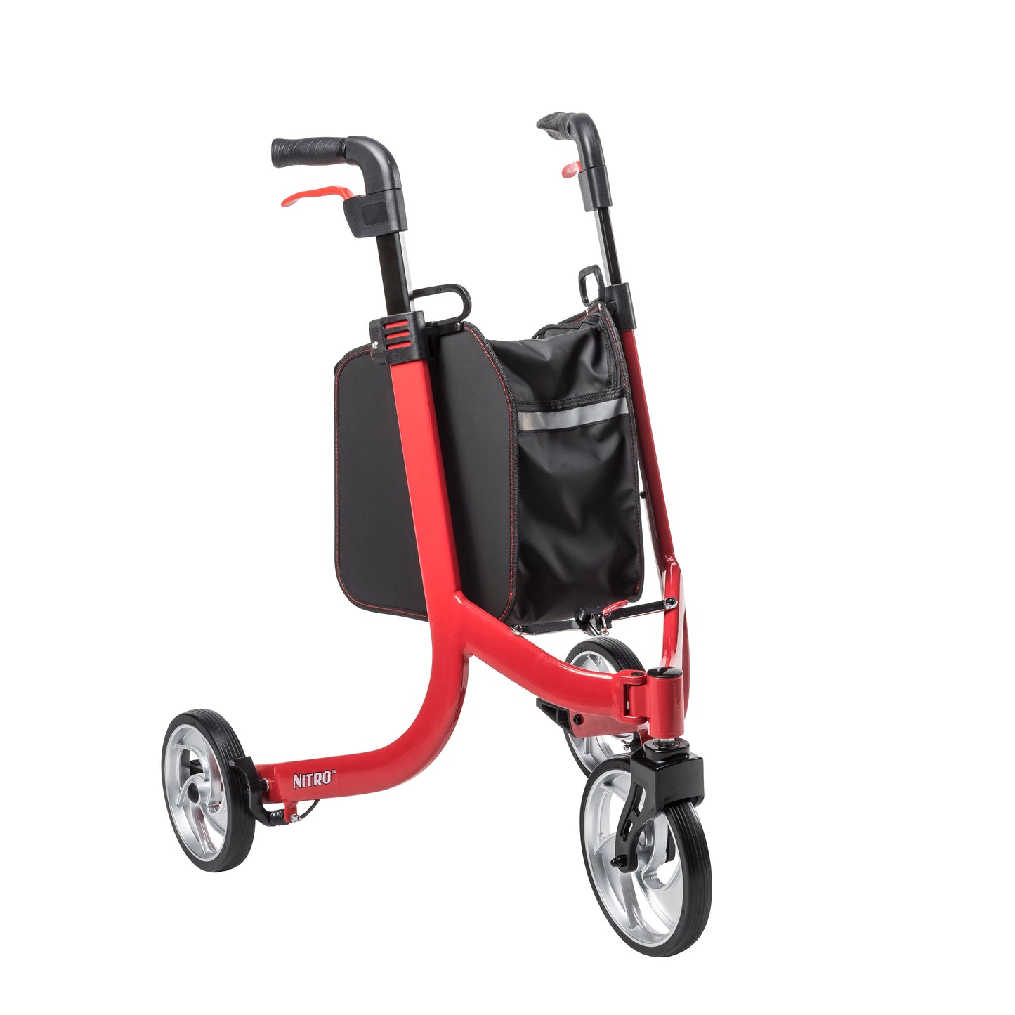 Drive Medical RTL10266TWHL Nitro 3 Wheeled Rolling Walker
