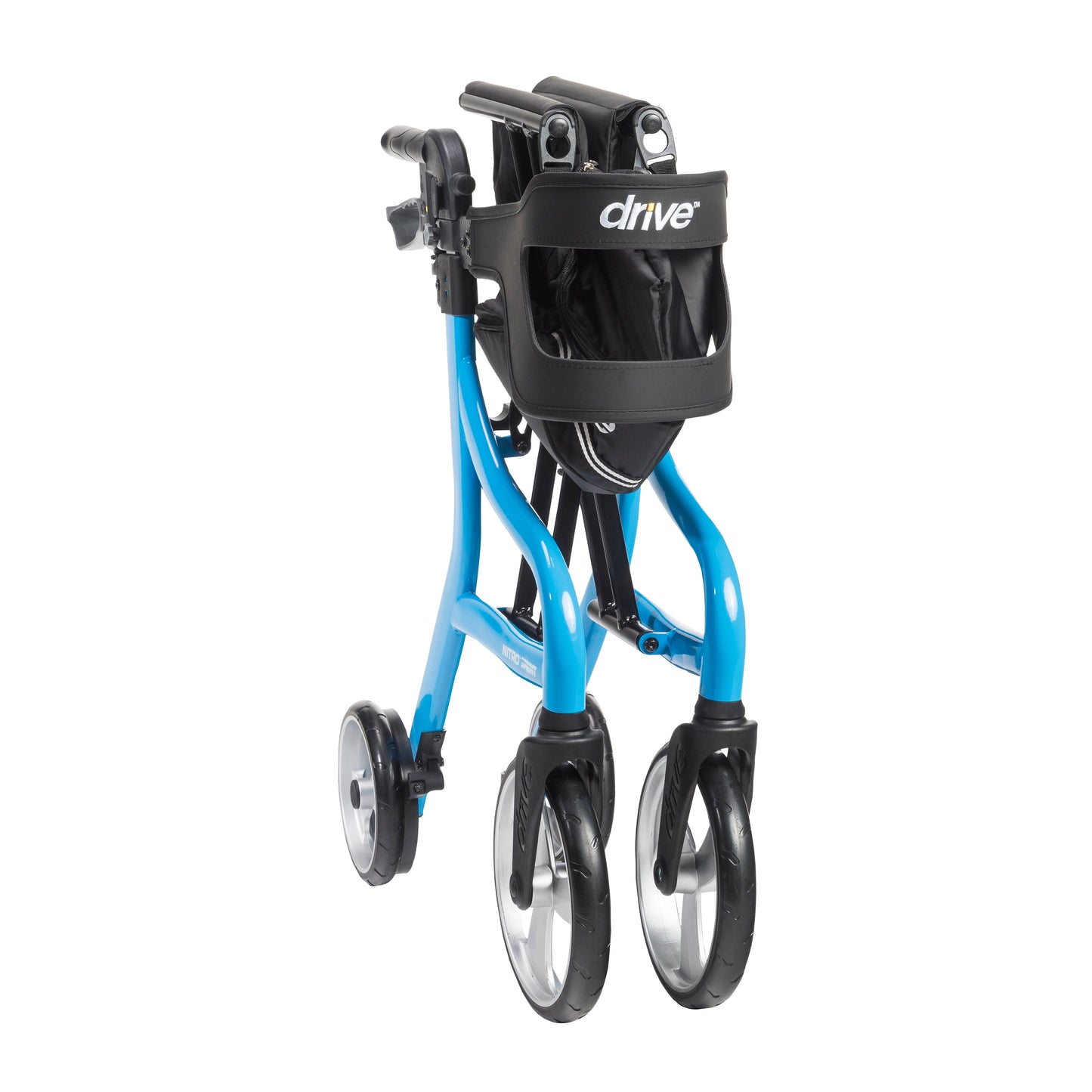 Drive Nitro Sprint Rollator 102662BL-H, Short Height Blue