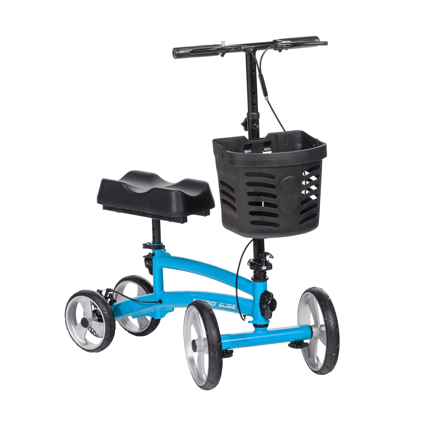 Drive Medical Nitro Glide Knee Walker, 791BL Blue