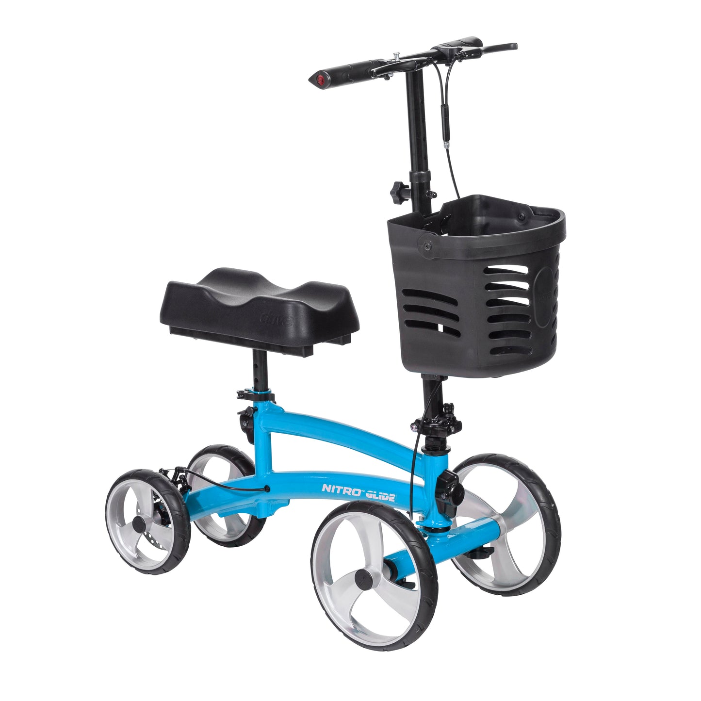 Drive Medical Nitro Glide Knee Walker, 791BL Blue