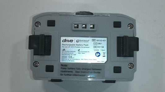 Drive DeVilbiss Traveler Portable Nebulizer Battery, 6910D-601