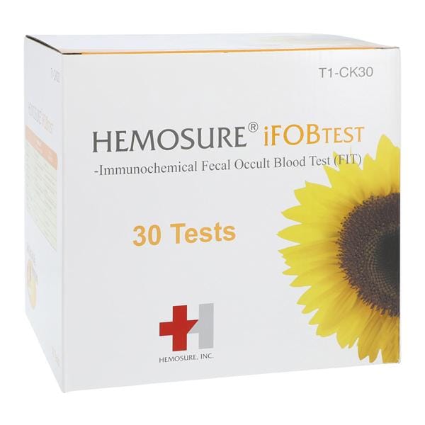 Hemosure iFOBT Colorectal Cancer Screening 30 Test Kit, T1-CK30