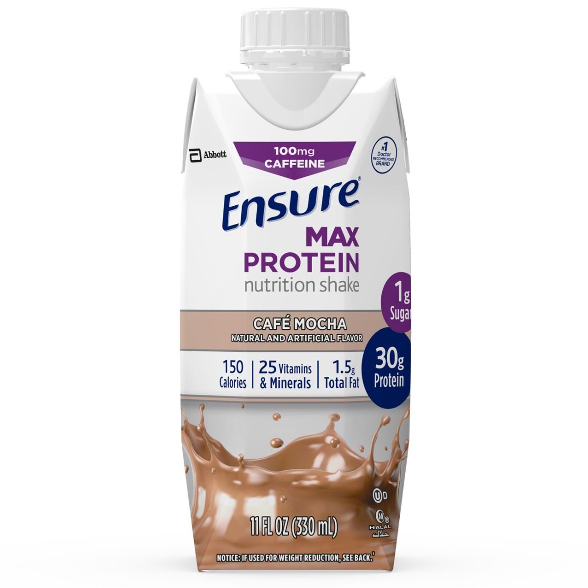 Ensure Max Protein 11oz. screw top carton cs/12