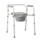 Medline 3-in-1 Folding Steel Commode  G1-200X1