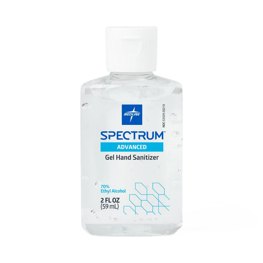 Medline Spectrum Gel Hand Sanitizer 2oz HH70G02H