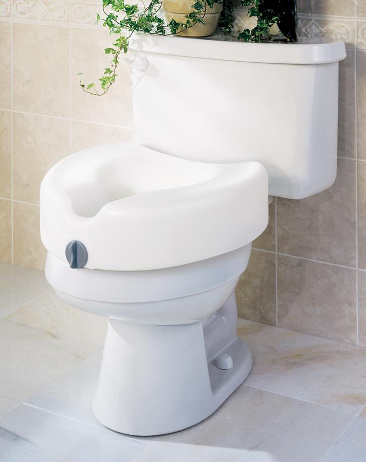 Guardian 5" Raised Toilet Seat, With Lock, No Arms G4-501RX1 each