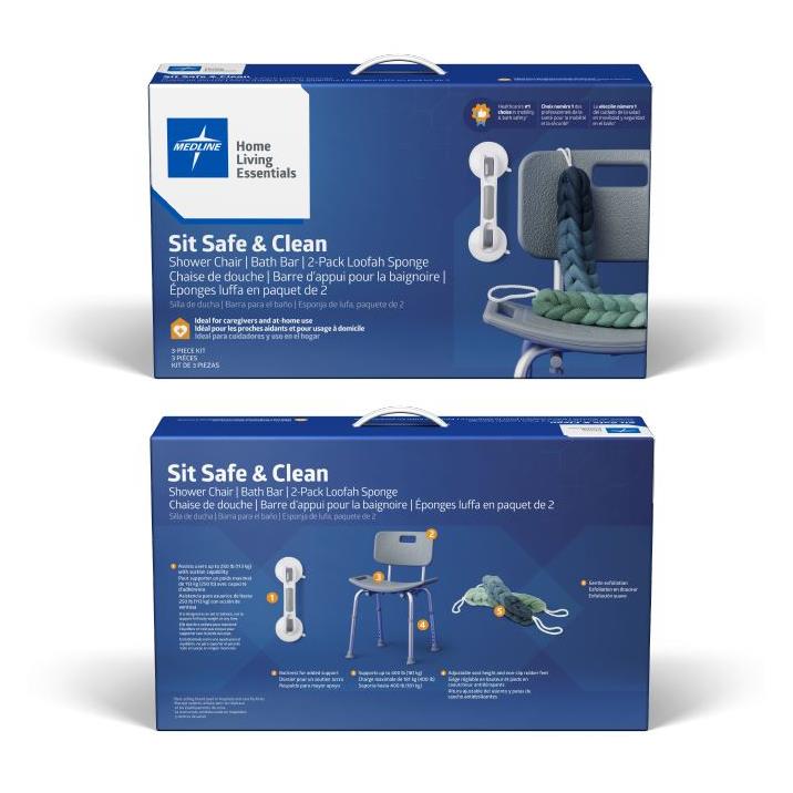 Medline Sit Safe & Clean Kit for Caregivers G2-611KRX1