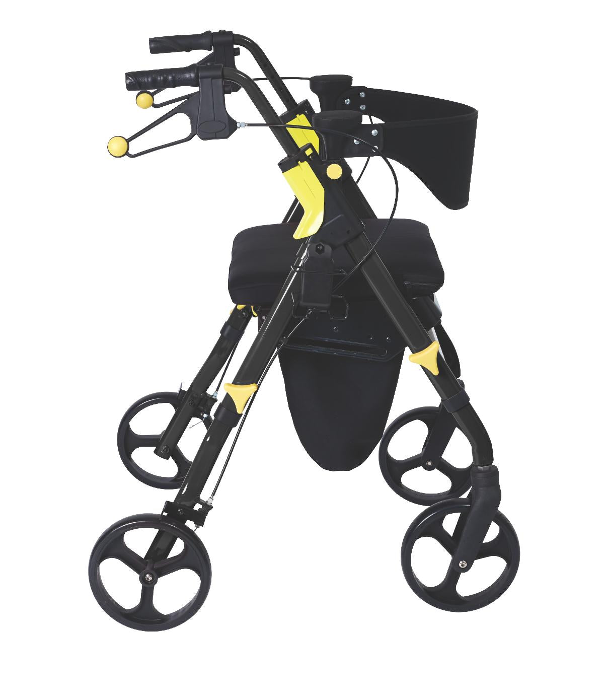 Medline Empower Rollator, Black MDS86845BLKM