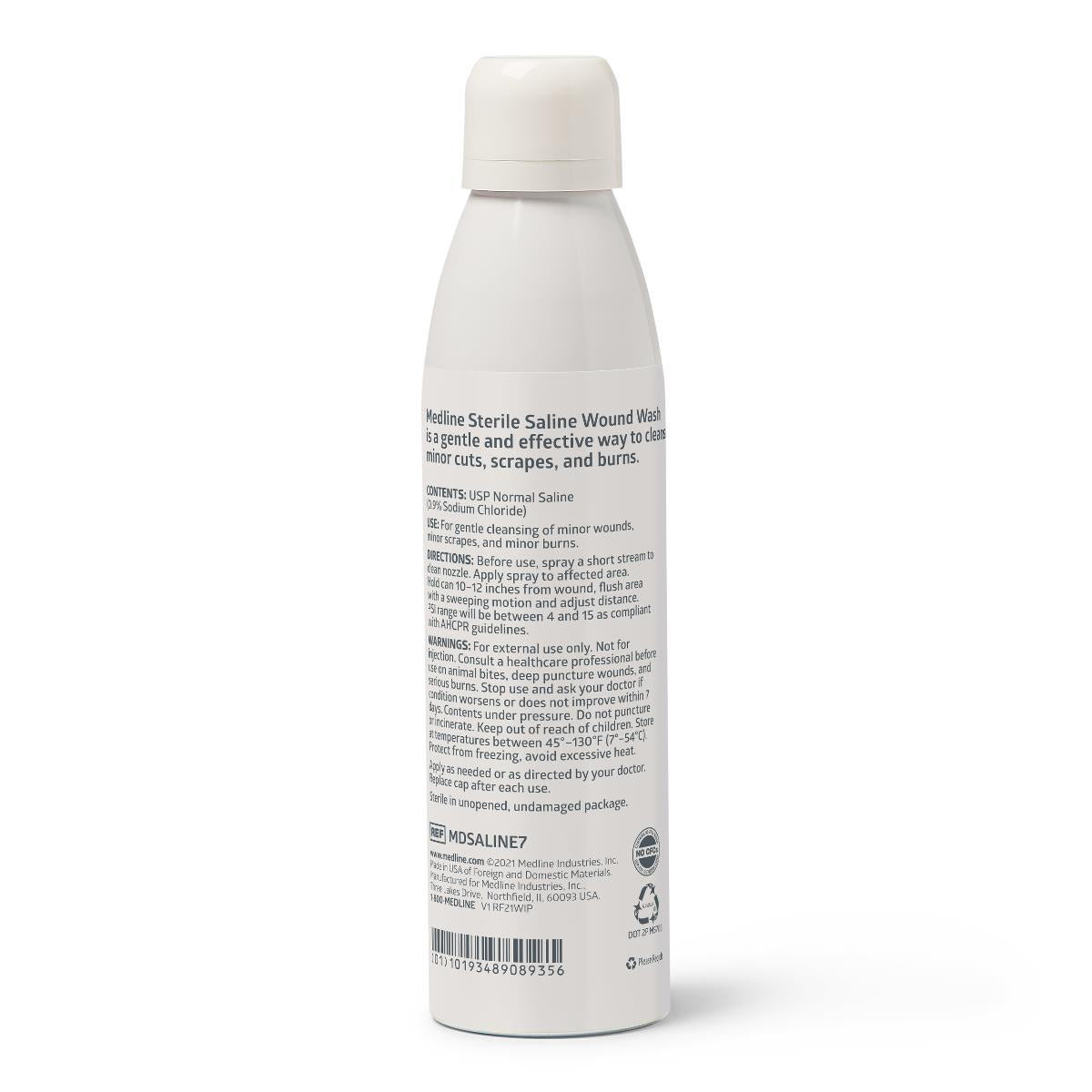 Medline 7.1-oz. Sterile Saline Wound Wash Spray MDSALINE7H each