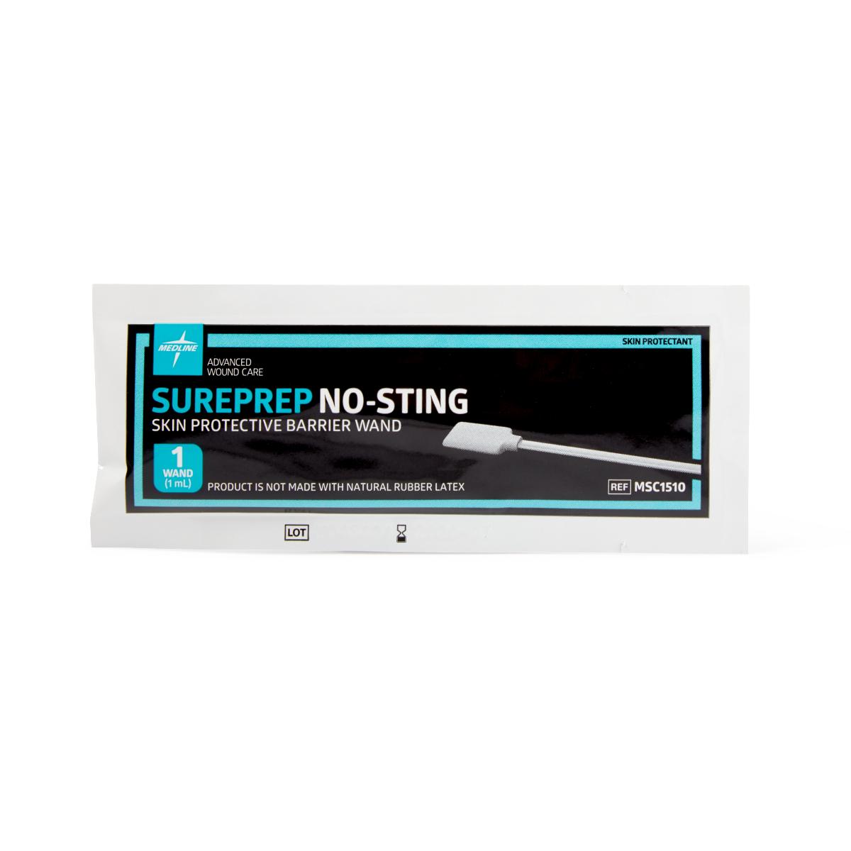 Medline Sureprep No-Sting Protective Barrier, 1ml Wand 25/bx MSC1510Z