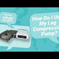 Vive Health Leg Compression Pump System, RHB1019