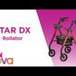 Nova Star 8 DX Heavy Duty Rollator,  4263RD Red
