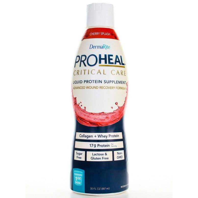 ProHeal Critical Care Clear Liquid Whey Protein + Collagen cs/4 30oz btl., PRO3000