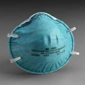 3M N95 PARTICULATE MASK 1860S, 20/bx