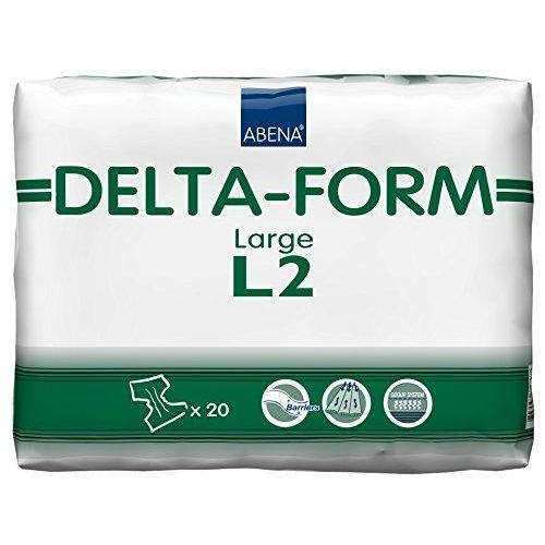 Abena Delta-Form L2 Adult Brief, Large 80/cs, 308863