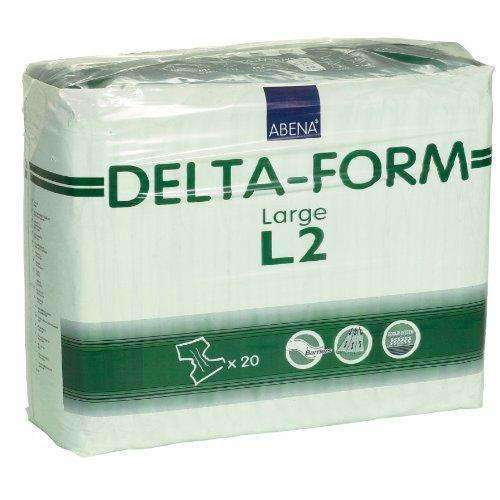 Abena Delta-Form L2 Adult Brief, Large 80/cs, 308863