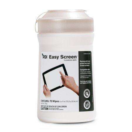 Easy Screen P03672 6x9 Alcohol Based Electronics Surface Wipe, 70/tub