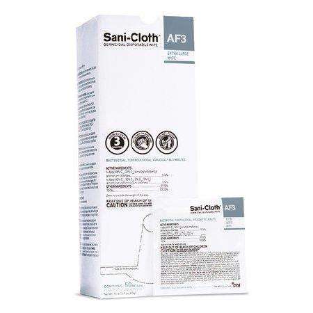 PDI Sani-Cloth AF3 Germicidal Surface Disinfectant indiviual wipe U27500 cs/150