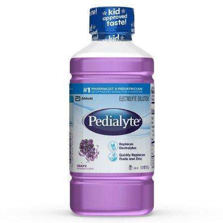 Pedialyte Grape Oral Electrolyte Solution, 1 Liter 8/case, 00240