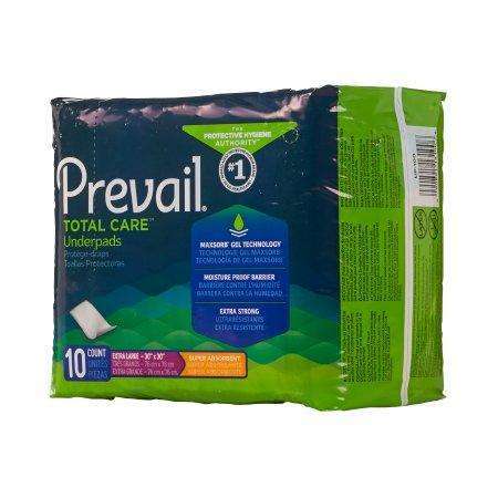 Prevail UP-100 30x30 Night Time Disposable Underpads by First Quality