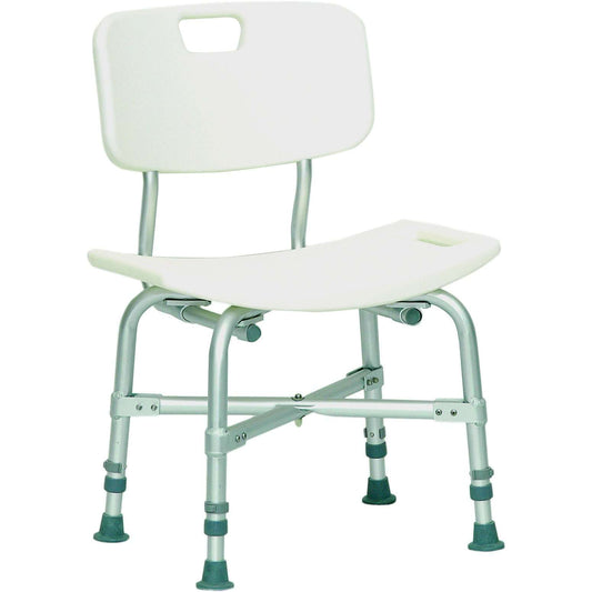 ProBasics BSBCWB Bariatric Shower Chair with Back, 500 lb capacity