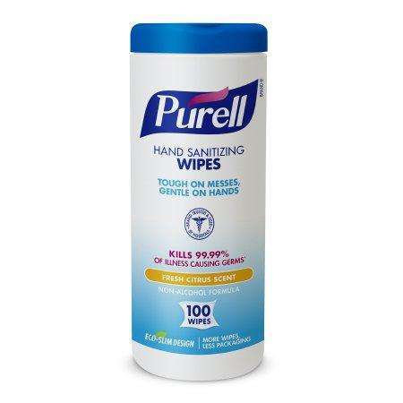 Purell Hand Sanitizing BZK Wipes, 100 count canister