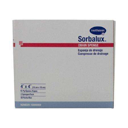Sorbalux 4x4 IV & Drain Sponge 50/bx 48800000