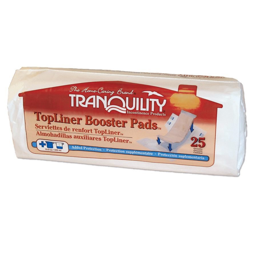 Tranquility 2060 TopLiner Diaper Super Booster Pads, 200/cs