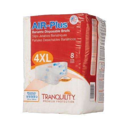 Tranquility 4XL AIR-PLUS Bariatric Brief 70"x106" waist, 2195 32/cs
