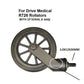 Replacement parts list for Drive R726 series rollator