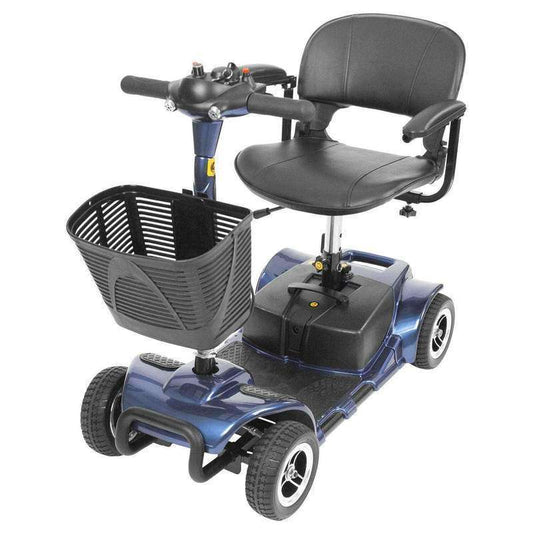 Vive Health 4 Wheel Mobility Scooter, Blue MOB1027BLU