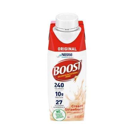 Boost Original Strawberry 8oz. Screw Top Carton 24/cs