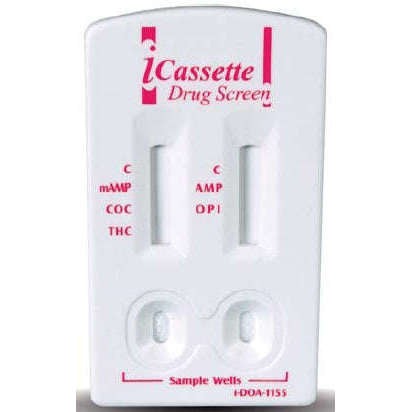 Abbott iCassette Drugs of Abuse 6 Panel Rapid Test, 25/bx I-DOA-1165