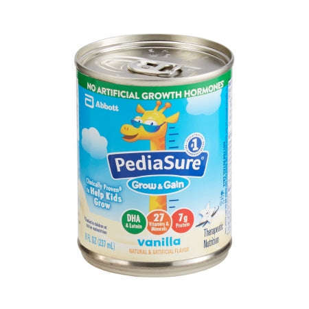 Pediasure ready to drink formula, 8oz. cans Vanilla 67522 cs/24