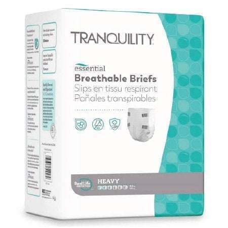 Tranquility Essential Breathable Brief, Large 12/bg 2746