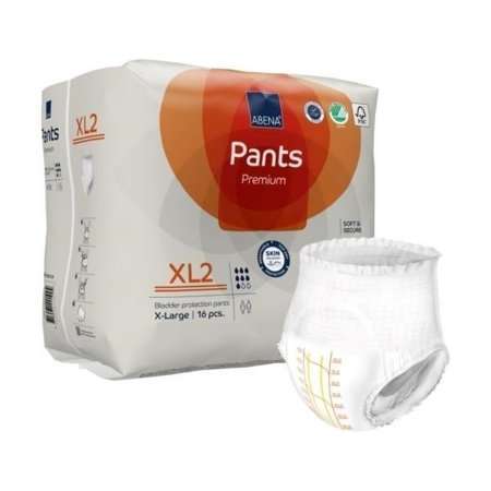Abena Pants Premium XL2 Absorbent Underwear, XL 96/cs