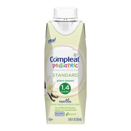 Compleat Pediatric Standard 1.4 Plant Based Formula, Vanilla, cs/24