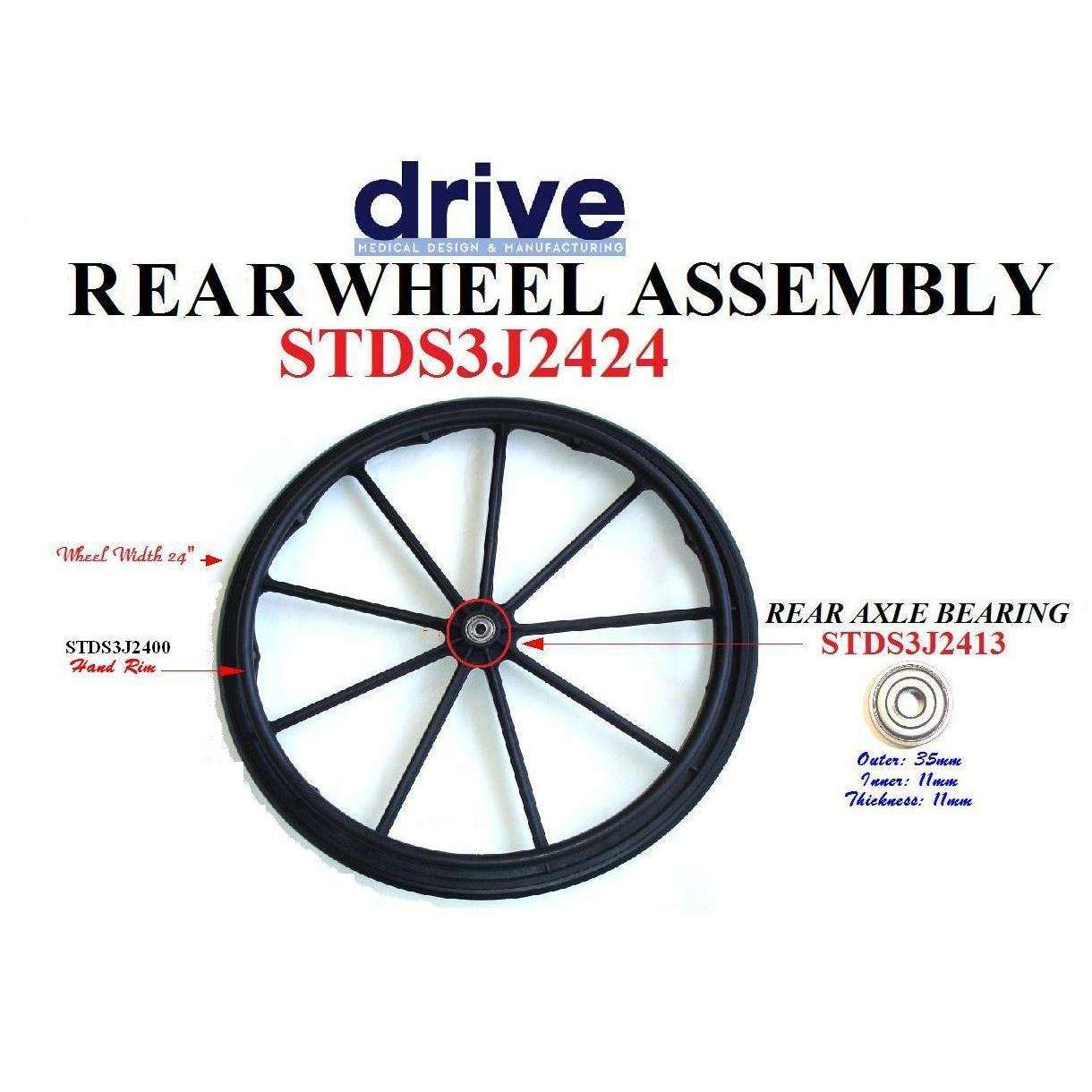 Drive Silver Sport 2 replacement parts list