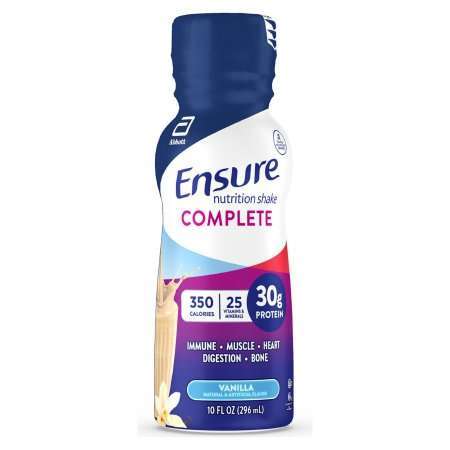 Ensure Complete 68053, Vanilla 10 oz. bottle cs/16