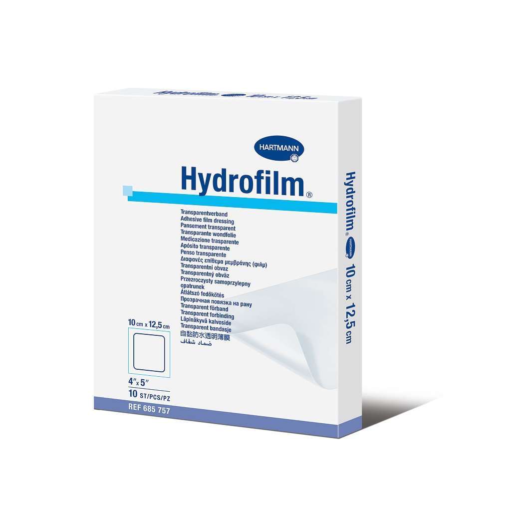 Hydrofilm Transparent Dressing, 4x5 inch 685757 bx/10
