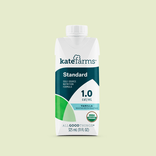 Kate Farms Standard 1.0 Vanilla, Plant Based Nutrition, 12/cs