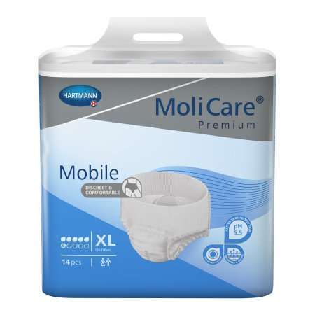 Molicare Premium Mobile 6D Absorbent Underwear, XL bg/14 915834