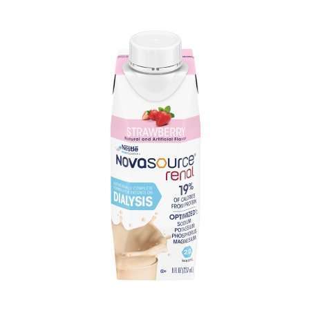 Nestle Novasource Renal 8oz. Strawberry 24/cs
