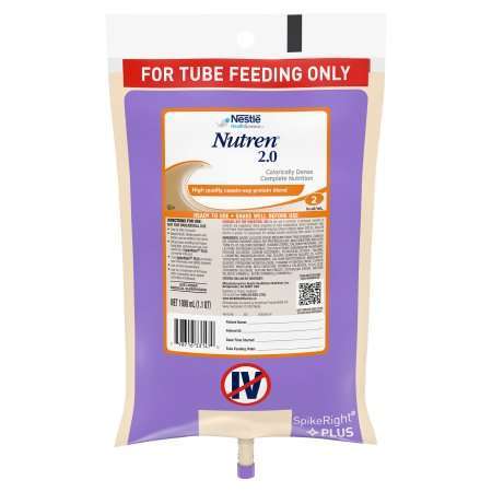 Nestle Nutren 2.0 33.8oz tube feeding formula, 9871644146 each