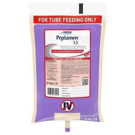Nestle Peptamen 1.5 33.8oz tube feeding formula, 9871628194 each