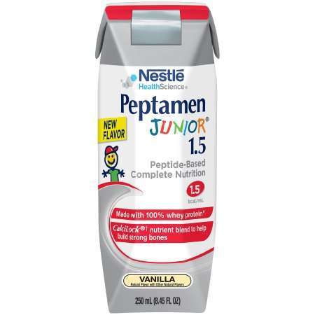 Nestle Peptamen Jr. 1.5 Vanilla 8OZ 24/CS